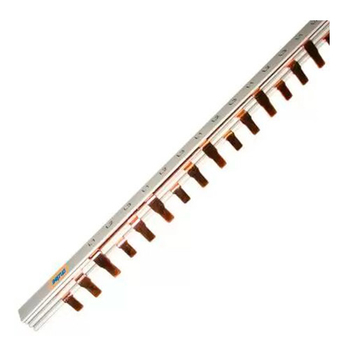Шина соединительная PIN 3-фазная 63А (1м) Энергия, 5 шт - Электрика, НВА - Щитки и аксессуары для монтажа - Шины нулевые - . Магазин оборудования для автономного и резервного электропитания Ekosolar.ru в Чехове