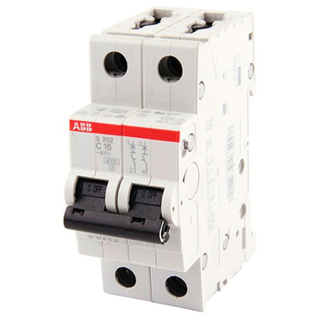 Автоматический выключатель ABB S202 2P 40А (С) 6kA - Электрика, НВА - Модульное оборудование - Автоматические выключатели - . Магазин оборудования для автономного и резервного электропитания Ekosolar.ru в Чехове