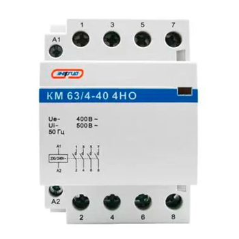 Модульный контактор КМ63/4P 40A 4НО Энергия - Электрика, НВА - Коммутационное оборудование - Контакторы - . Магазин оборудования для автономного и резервного электропитания Ekosolar.ru в Чехове