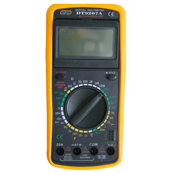 Мультиметр DT 9207 Энергия - Электрика, НВА - Измерительный инструмент - Мультимеры - . Магазин оборудования для автономного и резервного электропитания Ekosolar.ru в Чехове