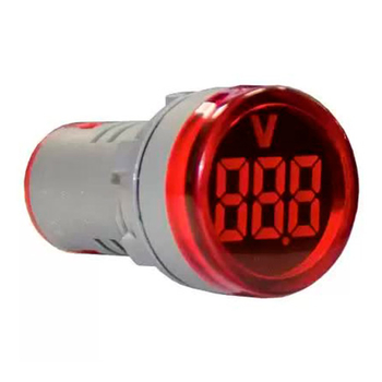 Индикатор значения напряжения AD22-RV красный Энергия - Электрика, НВА - Устройства управления и сигнализации - Сигнальная аппаратура - . Магазин оборудования для автономного и резервного электропитания Ekosolar.ru в Чехове