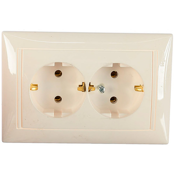 Розетка Legrand Valena 2X2К+З в сборе белая - Электрика, НВА - Выключатели и розетки - Розетки - . Магазин оборудования для автономного и резервного электропитания Ekosolar.ru в Чехове