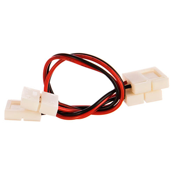 Комплект коннекторов Apeyron Electrics 09-10 (2 клипсы с проводами) для одноцветной светодиодной.ленты 12В 8 мм - Светильники - Cветодиодные ленты - . Магазин оборудования для автономного и резервного электропитания Ekosolar.ru в Чехове